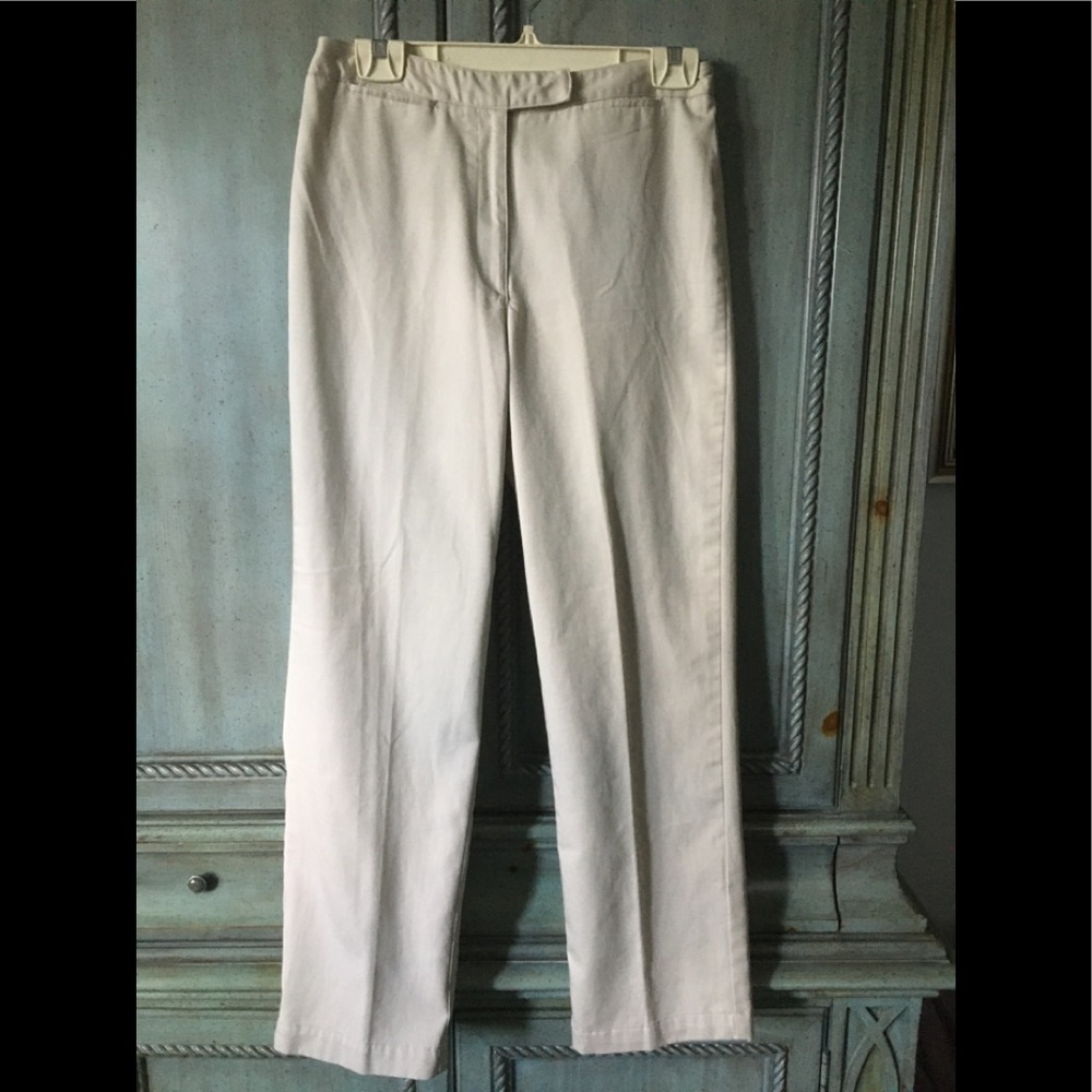 Liz Claiborne light beige cotton pants